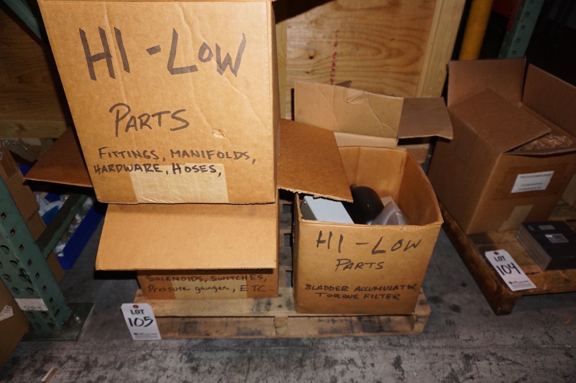 CONTENTS OF PALLET TO INCLUDE BUT NOT LIMITED TO: FUSES, PLUGS, CONTACTS, SOLENOIDS, SWITCHES, - Image 2 of 5