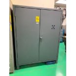 Durham Cabinet w/ Content: Hydraulic Line, Bearings, Etc.