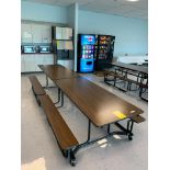 (6x) Uniframe Folding Rollaway Tables