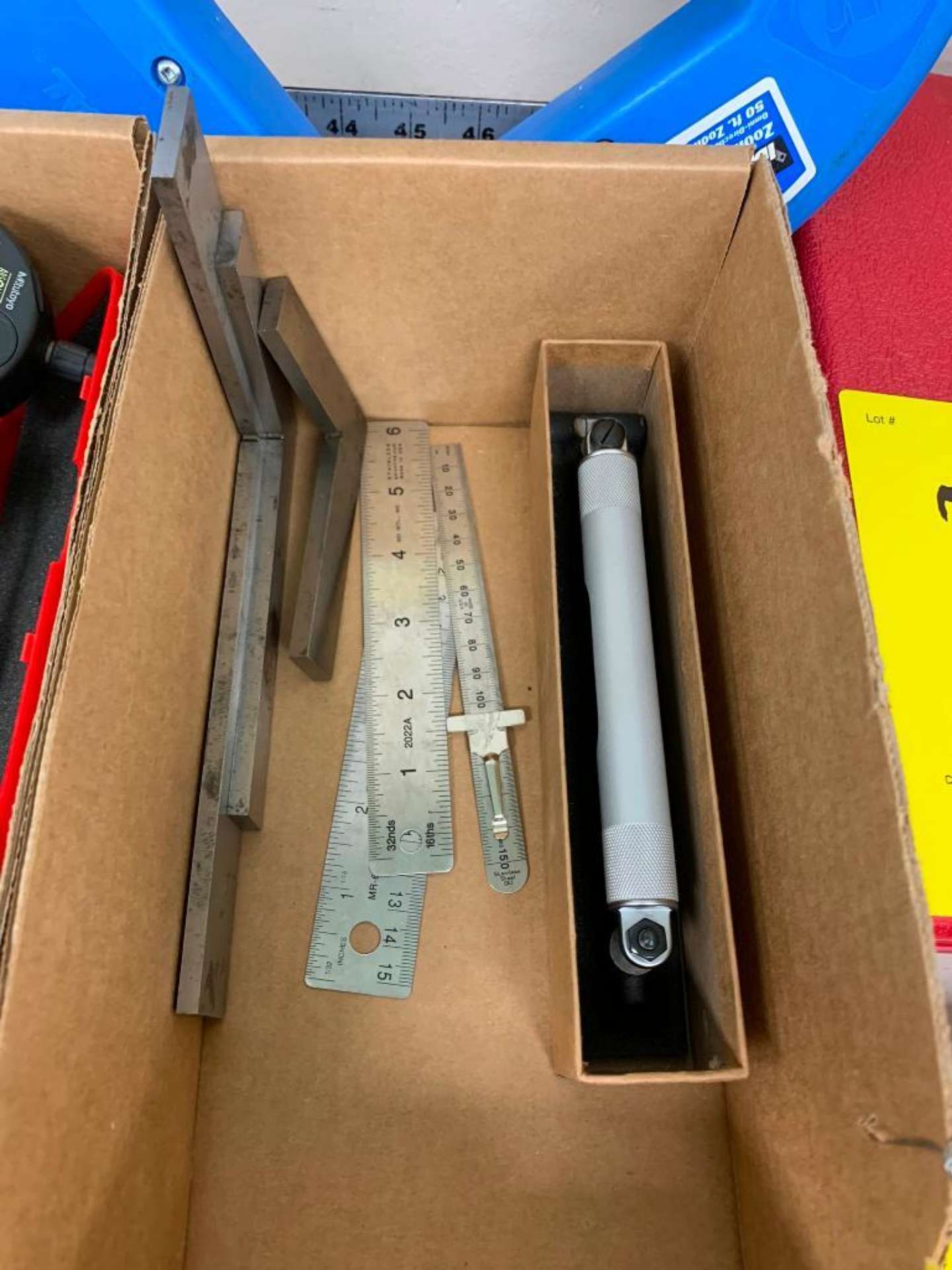 (2x) Box of Assorted Dial, Digital Indicators & Starrett Precision ...