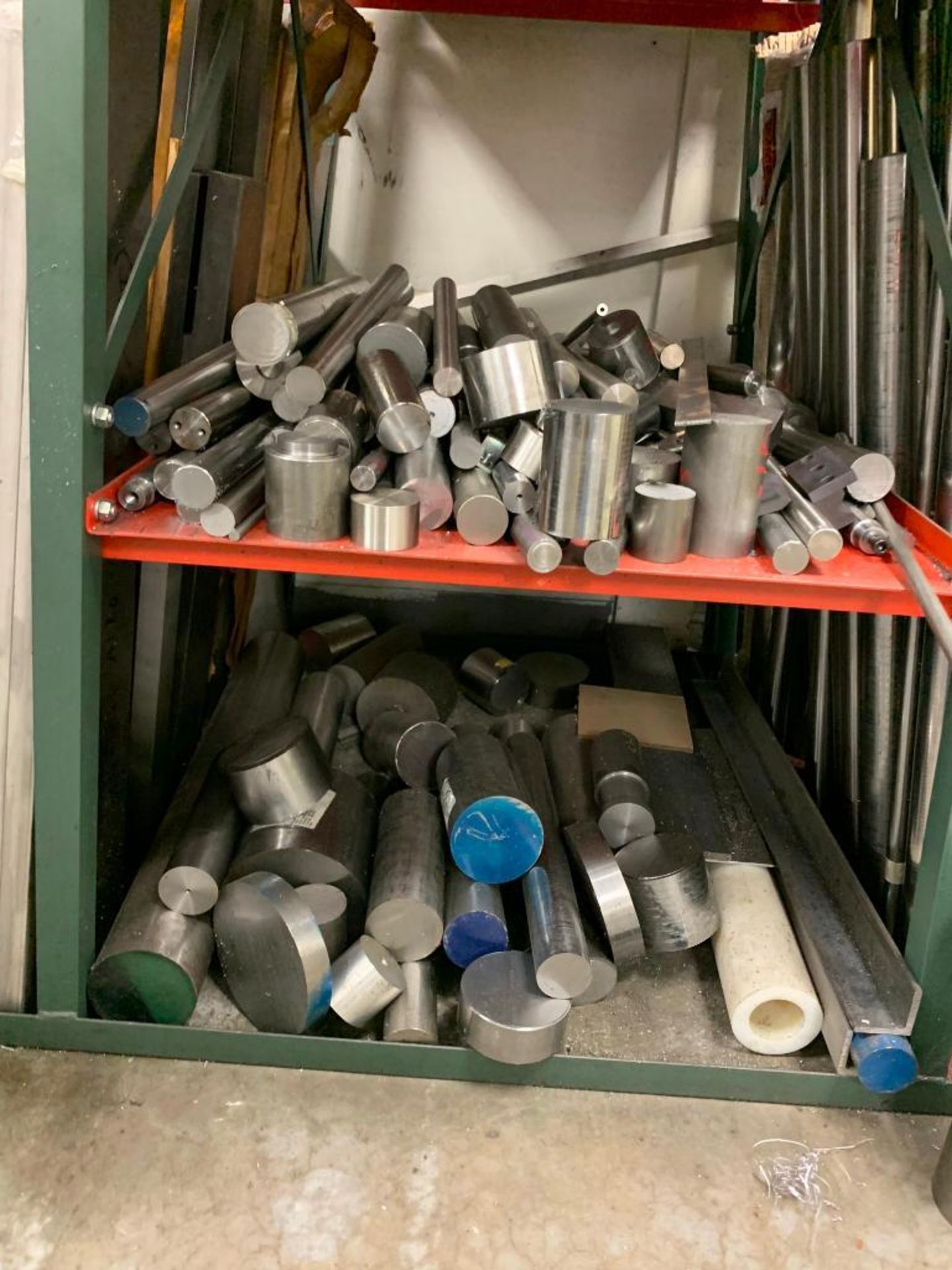 Stock Rack Steel A-Frame Stock Rack w/ Steel Stock Content: A-2, D-2, Polymers