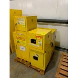 (7x) Assorted Flammable Liquid Storage Cabinets