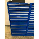 Fastenal 12-Drawer Cabinet w/ Hardware, Air Fittings