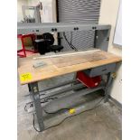 (2) Global Butcherblock Top Workbenches, 60" X 30"