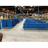 (156) Roller Conveyors, 132" H x 120" W x 20" D, Box of Rollers