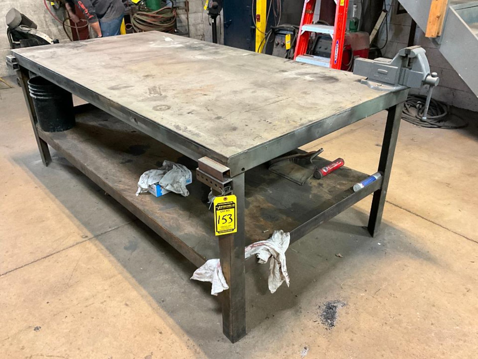 Steel Bench w/ Vice