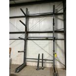 Storage Rack (No Contents), 15' H x 9' W x 18" D