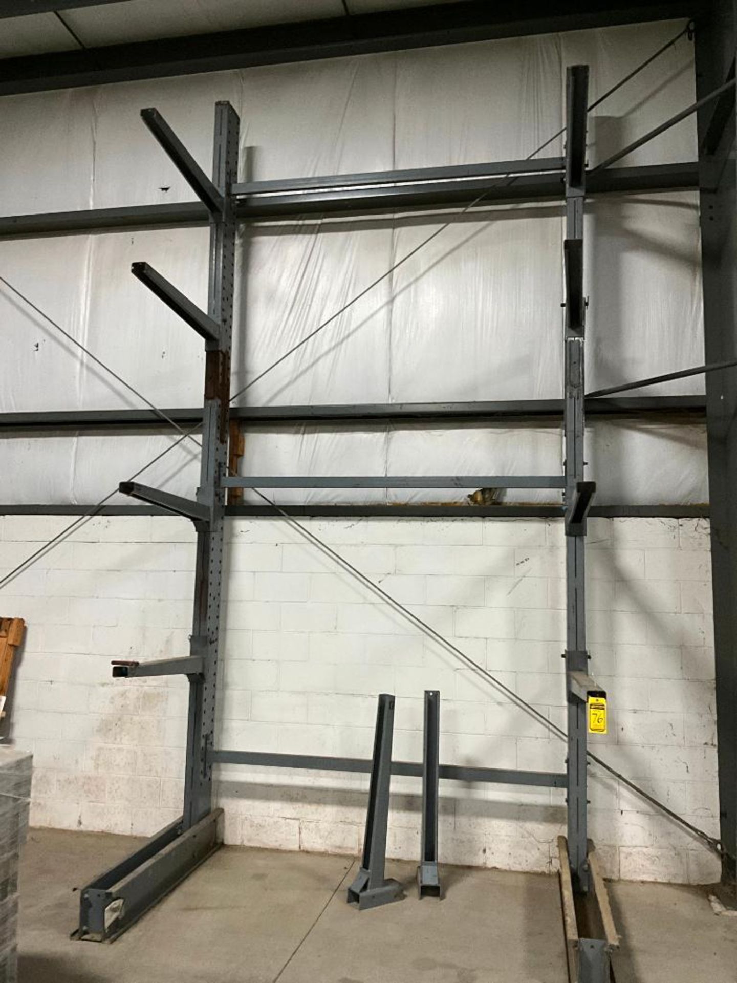 Storage Rack (No Contents), 15' H x 9' W x 18" D