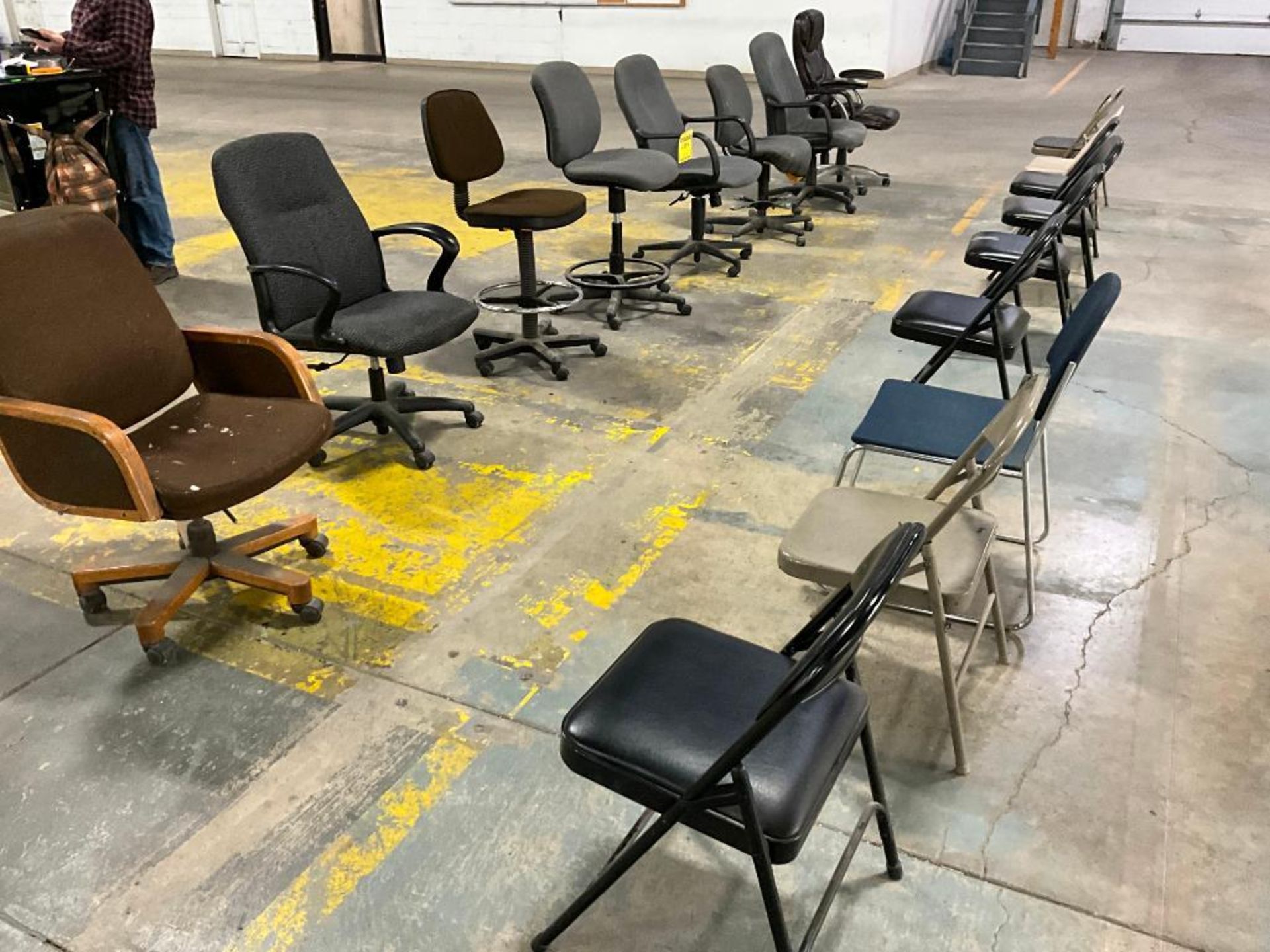 (30) Assorted Office & Folding Chairs