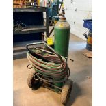50' of Hose, Tank Dolly, Cutting Torch, Gauges (Gas Bottle Not Included)
