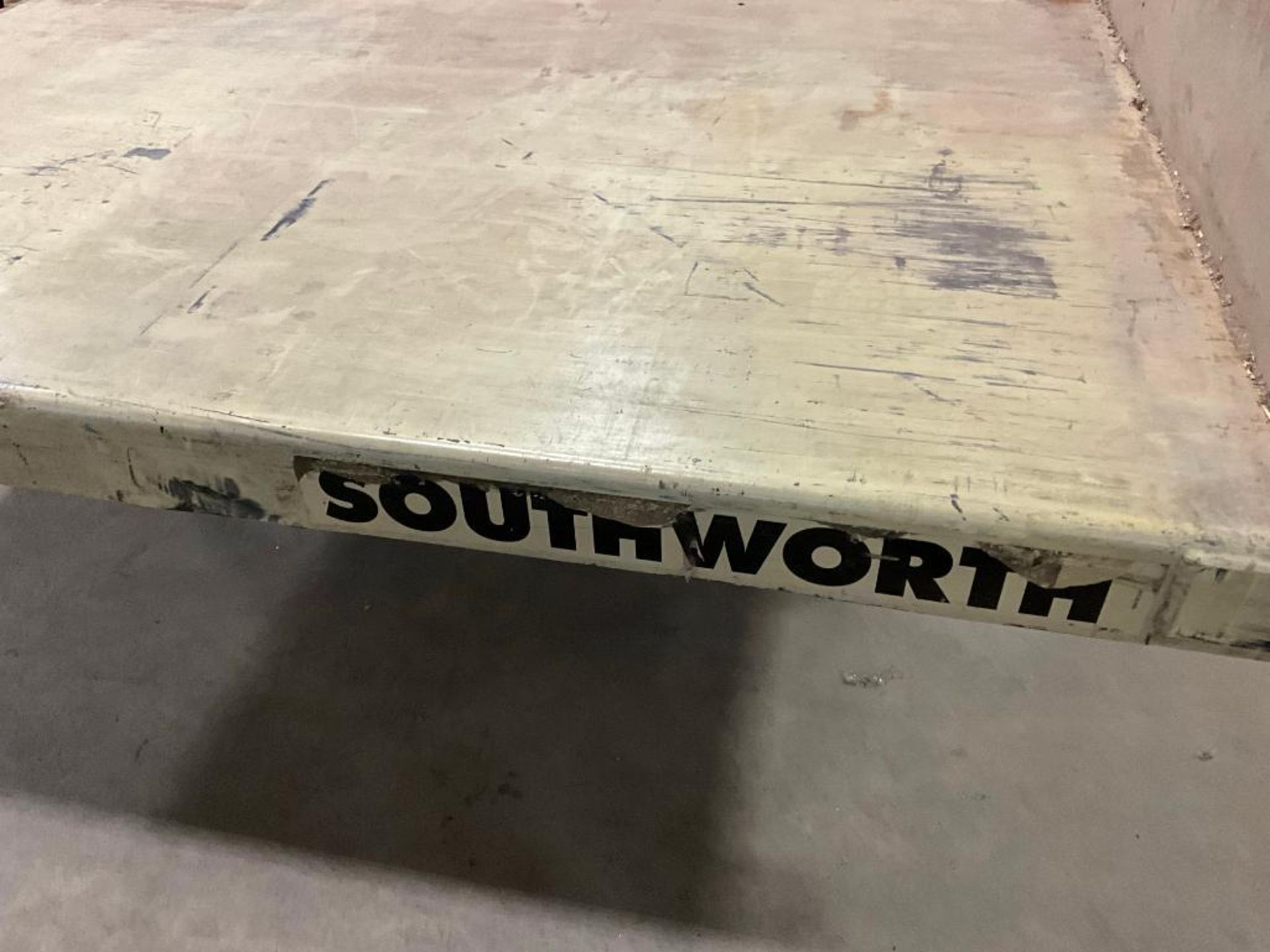 Southworth Tilt Table, 460 V, Overall Table; 79" H x 156" W x 151", 79" H x 156" W x 72" D - Image 24 of 27