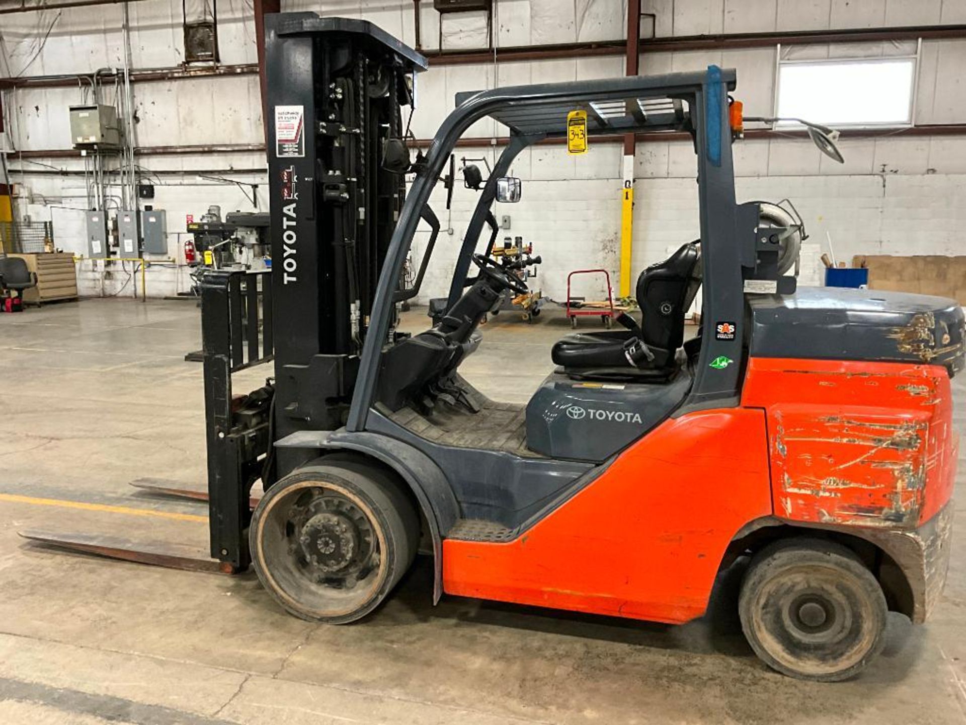 Toyota Forklift Truck, Model 8FGC70V, S/N 10787, 15,000 LB Fork Capacity, 1,974 Hours - Image 2 of 47