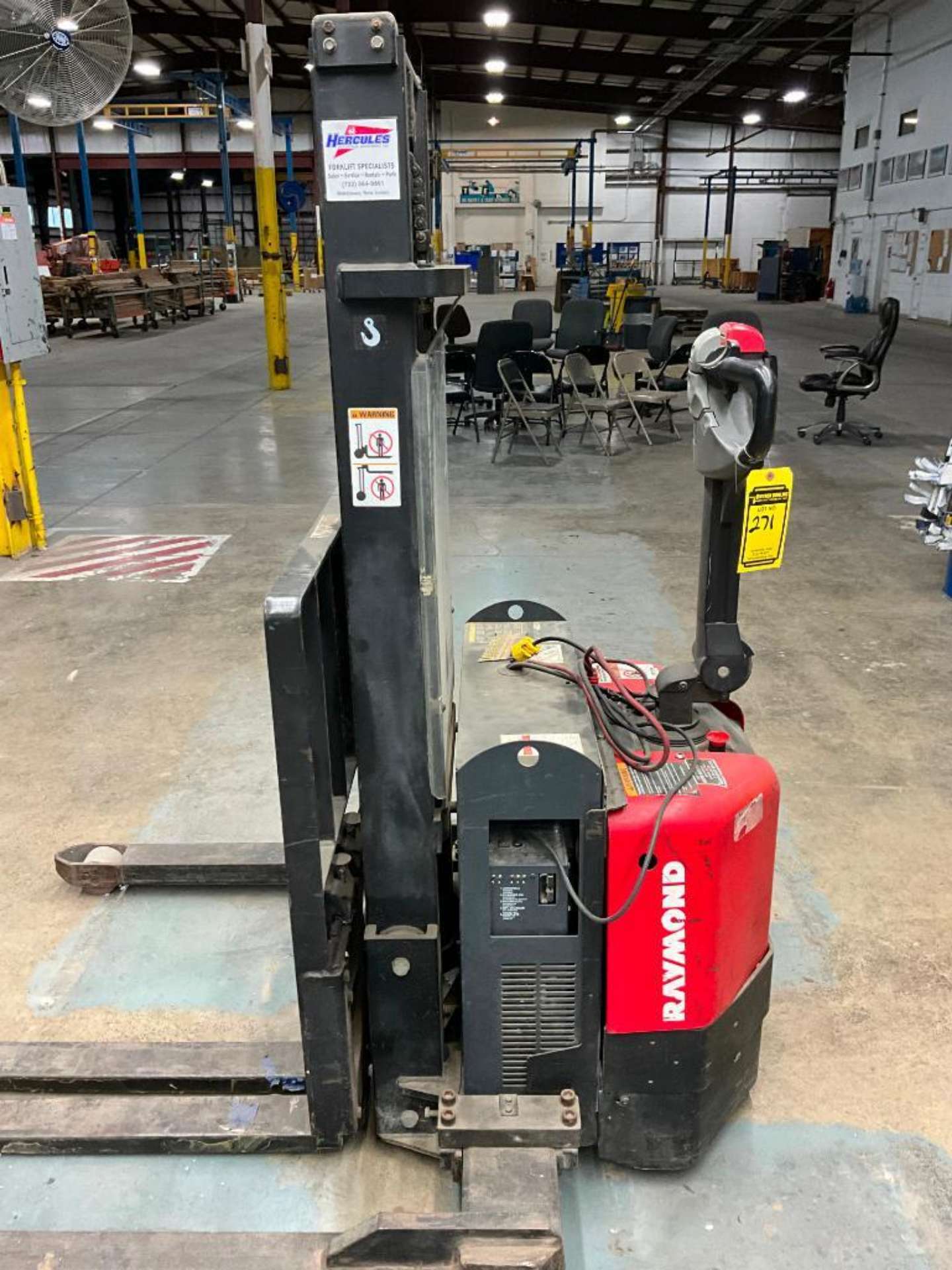 Raymond Model Rsc40 Raymond Walkie Pallet Stacker, Model RAS25, Type E