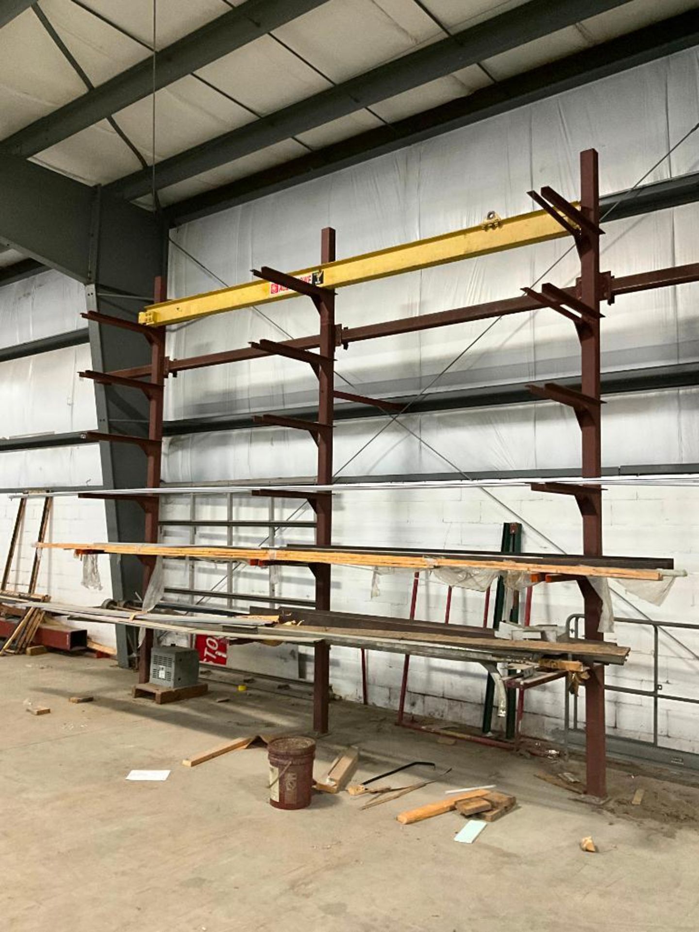 Storage Rack (No Contents), 15' H x 17' W x 48" D - Image 4 of 4