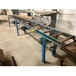 Roller Table, 38" H x 17' 5" W x 20" D