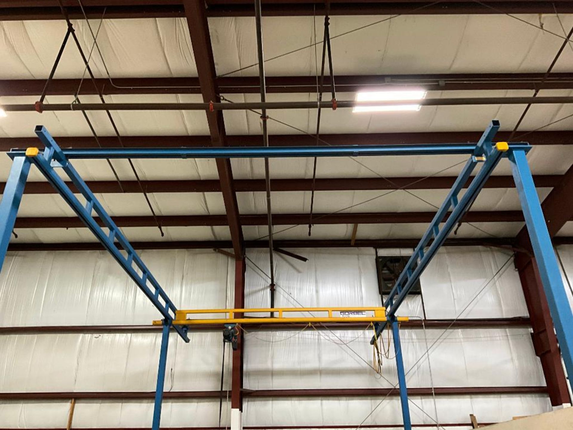 Gorbel Freestanding Crane System, 1,000 LB. Bridge Crane, 16' H x 17' 8" W x 22' 6 " D - Image 2 of 20