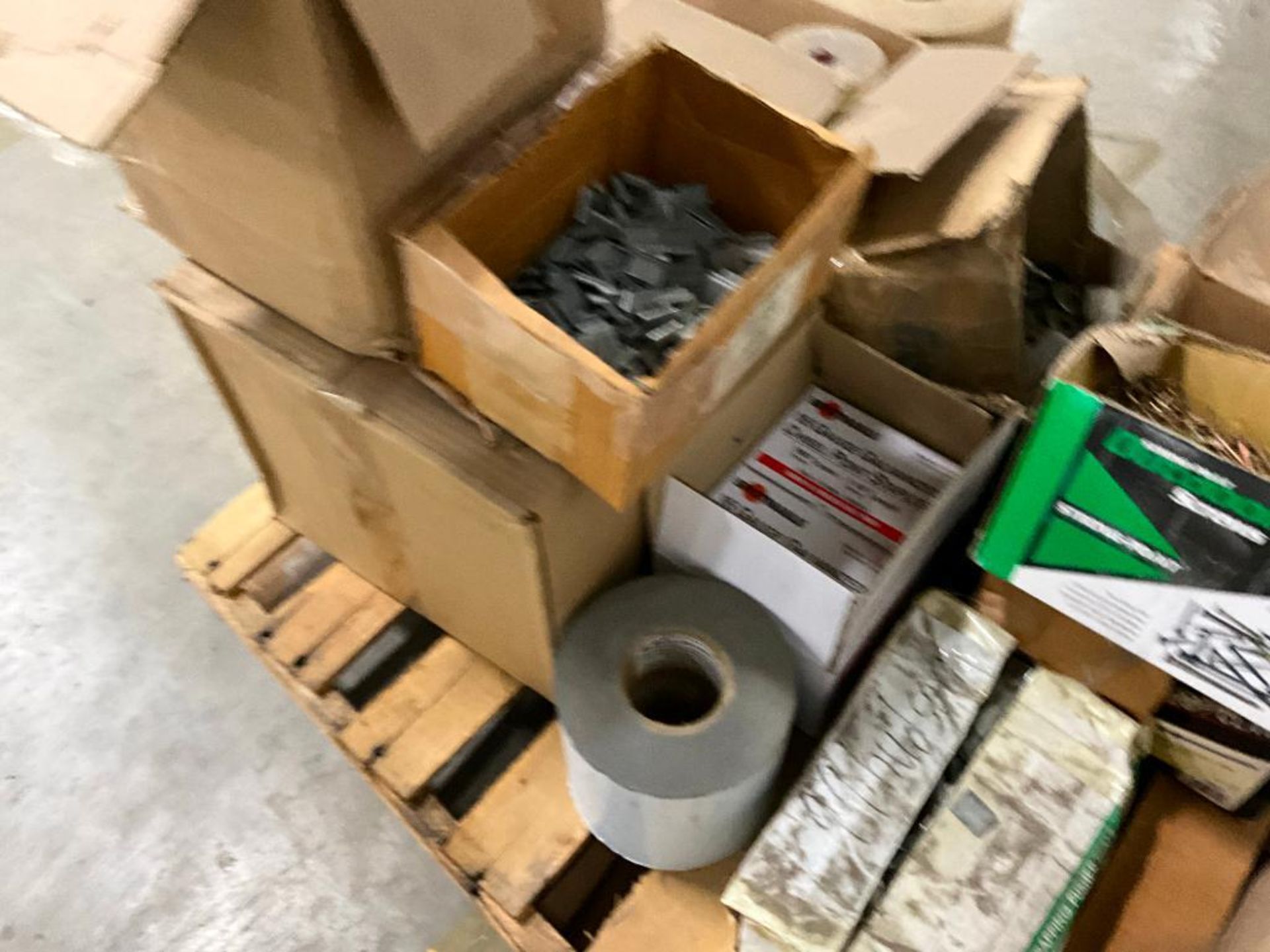 Assorted Boxes of Staples, Tape, Hardware, Concrete Anchors - Image 13 of 15
