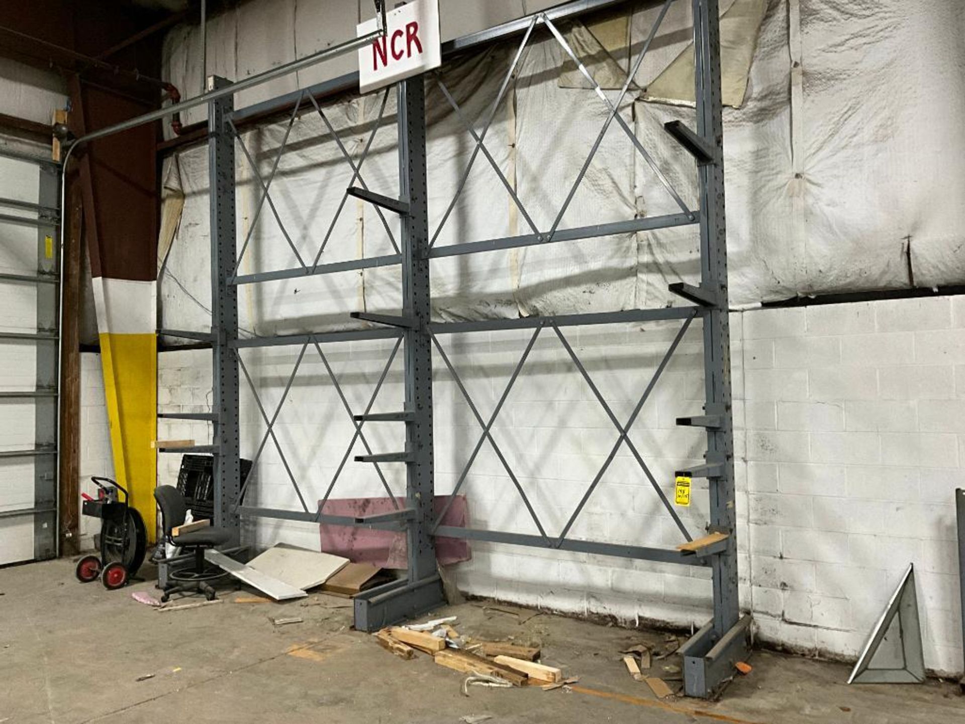 (1) Steel Rack, 214 H x 200" W x 107" D - Image 13 of 20