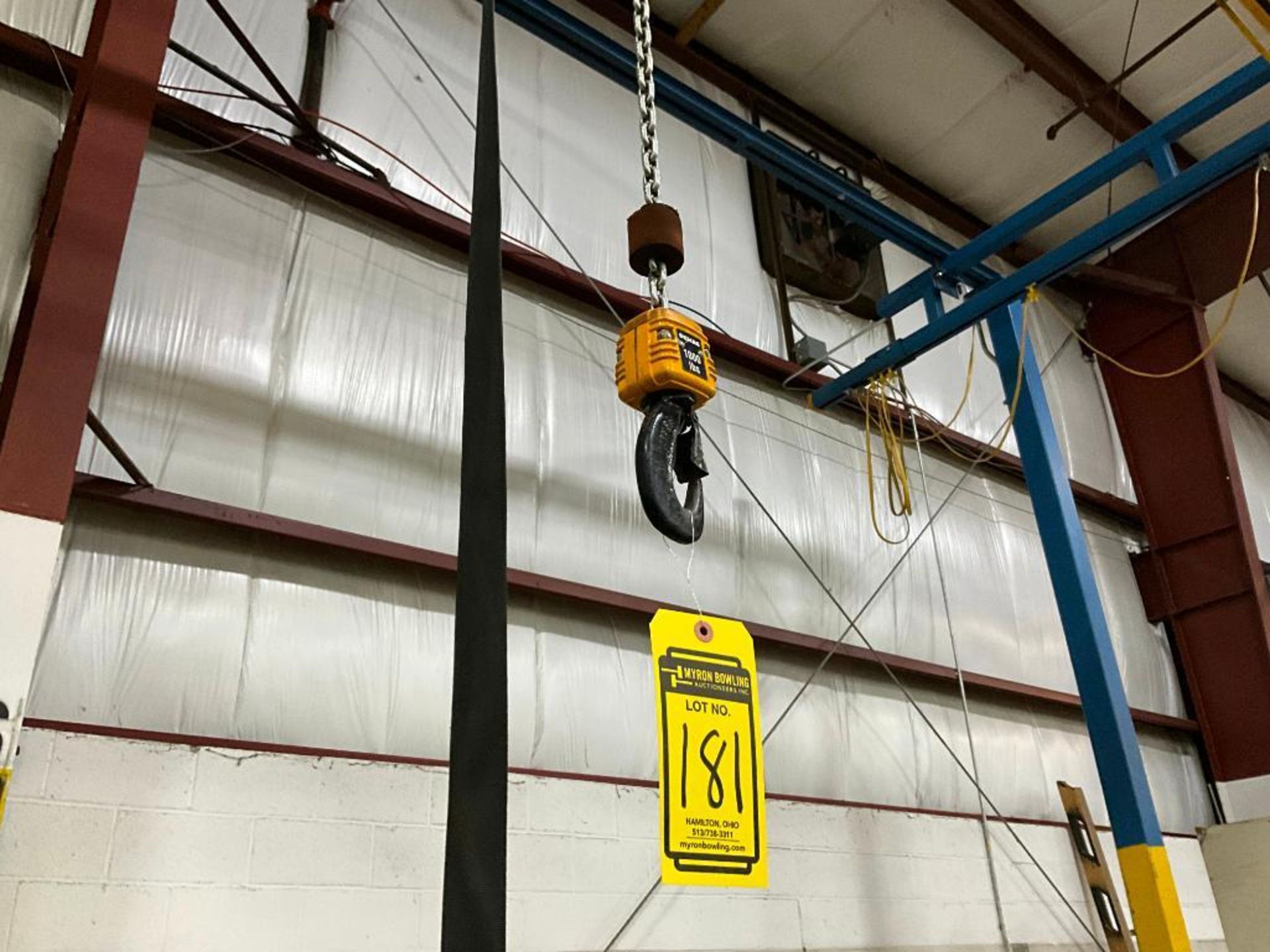 Gorbel Freestanding Crane System, 1,000 LB. Bridge Crane, 16' H x 17' 8" W x 22' 6 " D - Image 16 of 20