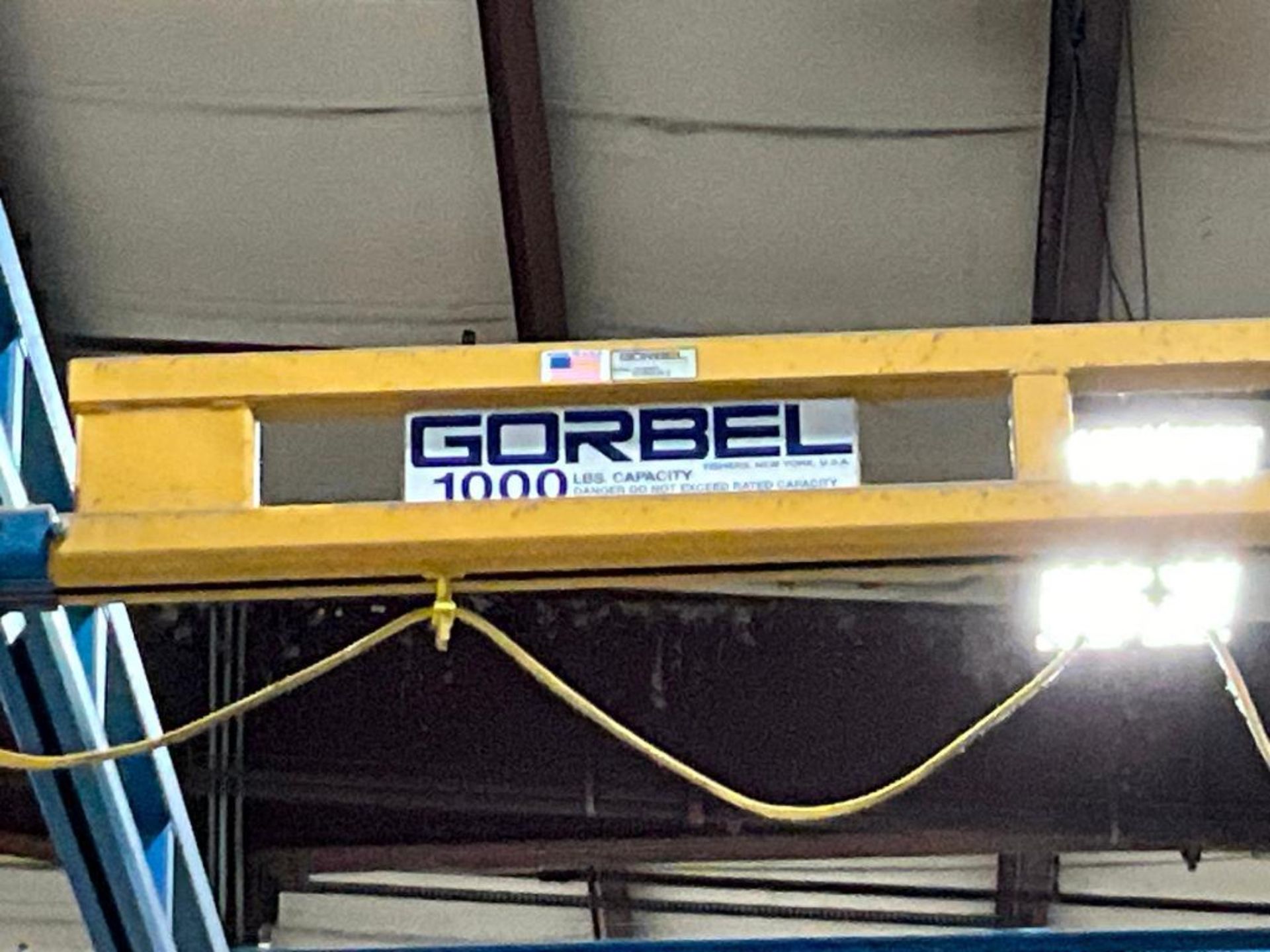 Gorbel Freestanding Crane System, 1,000 LB., 192" H x 218" W x 308" D - Image 19 of 23