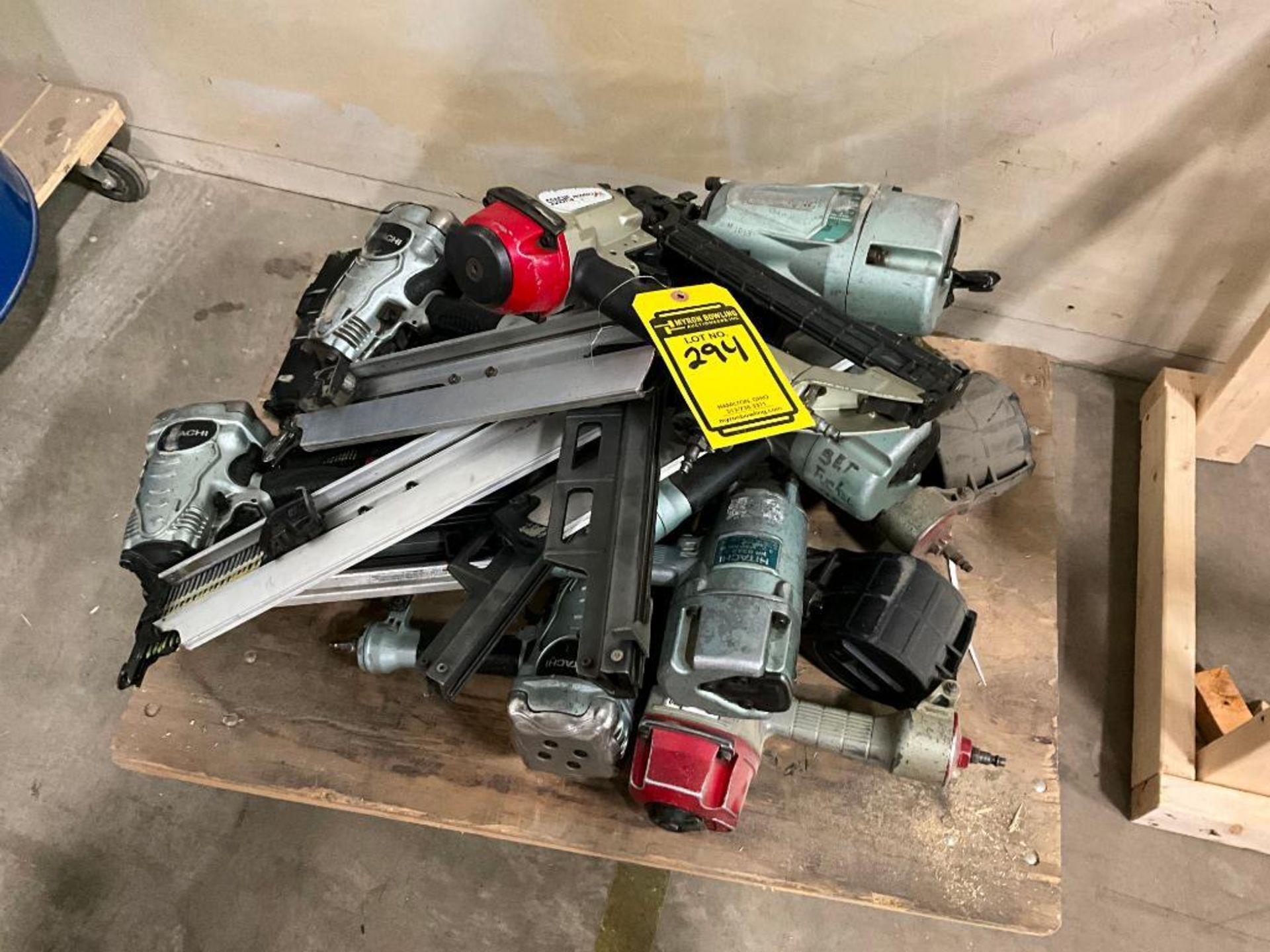 (12) Assorted Nail Guns; Hitachi NR90AE(s), Everwin SN50S5, Everwin PN80 - Image 27 of 27