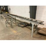 Table w/ Roller & Attachment, 38" H x 120" W x 24" D