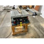 Bosch 4000 Table Saw, 10", Wooden Stand