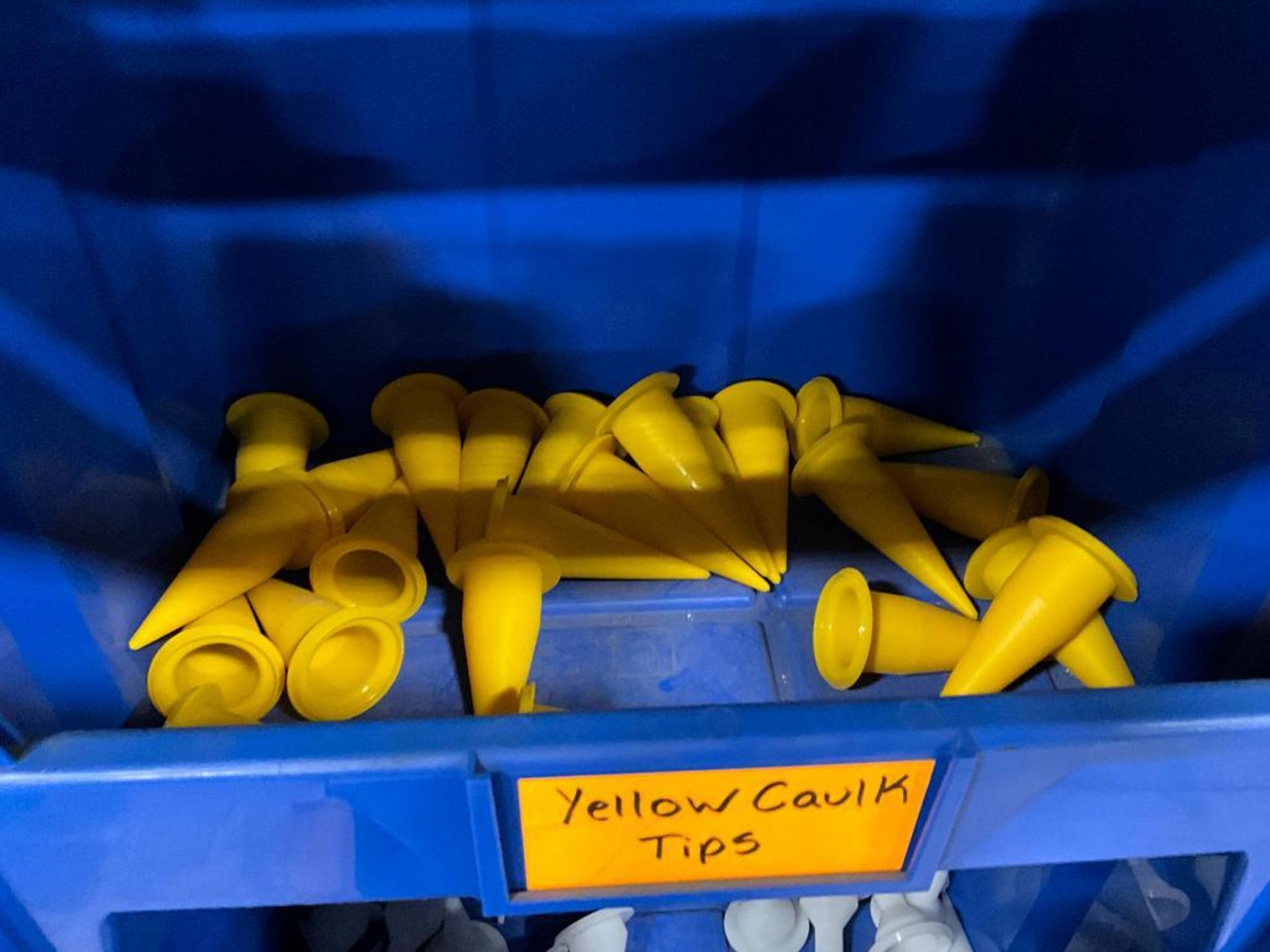 Gloves of all Sizes, Shrink Wrap, Caution Tape, Door Push Handle, Kitchen towels, (2) Storage Racks, - Image 37 of 50