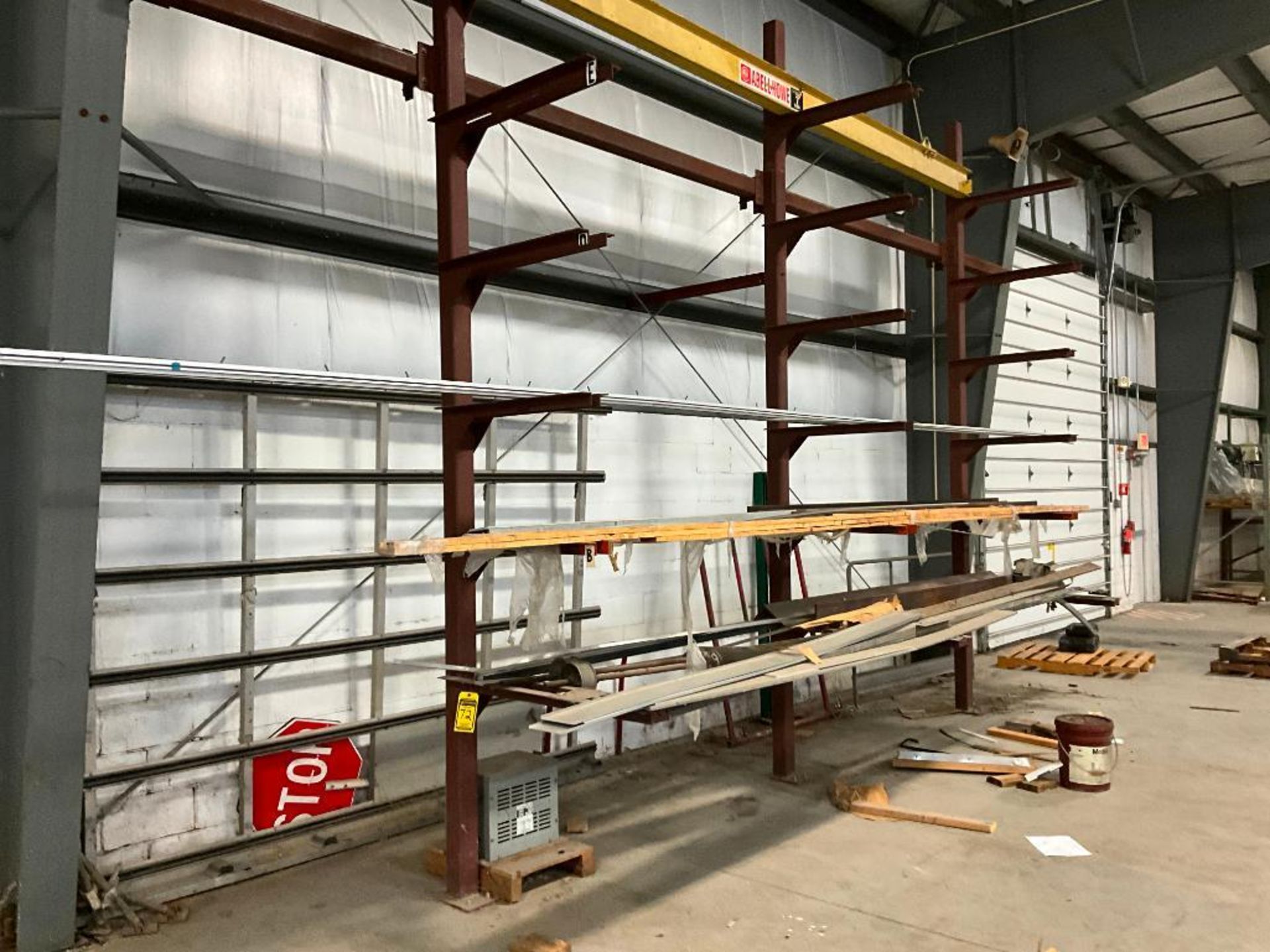 Storage Rack (No Contents), 15' H x 17' W x 48" D