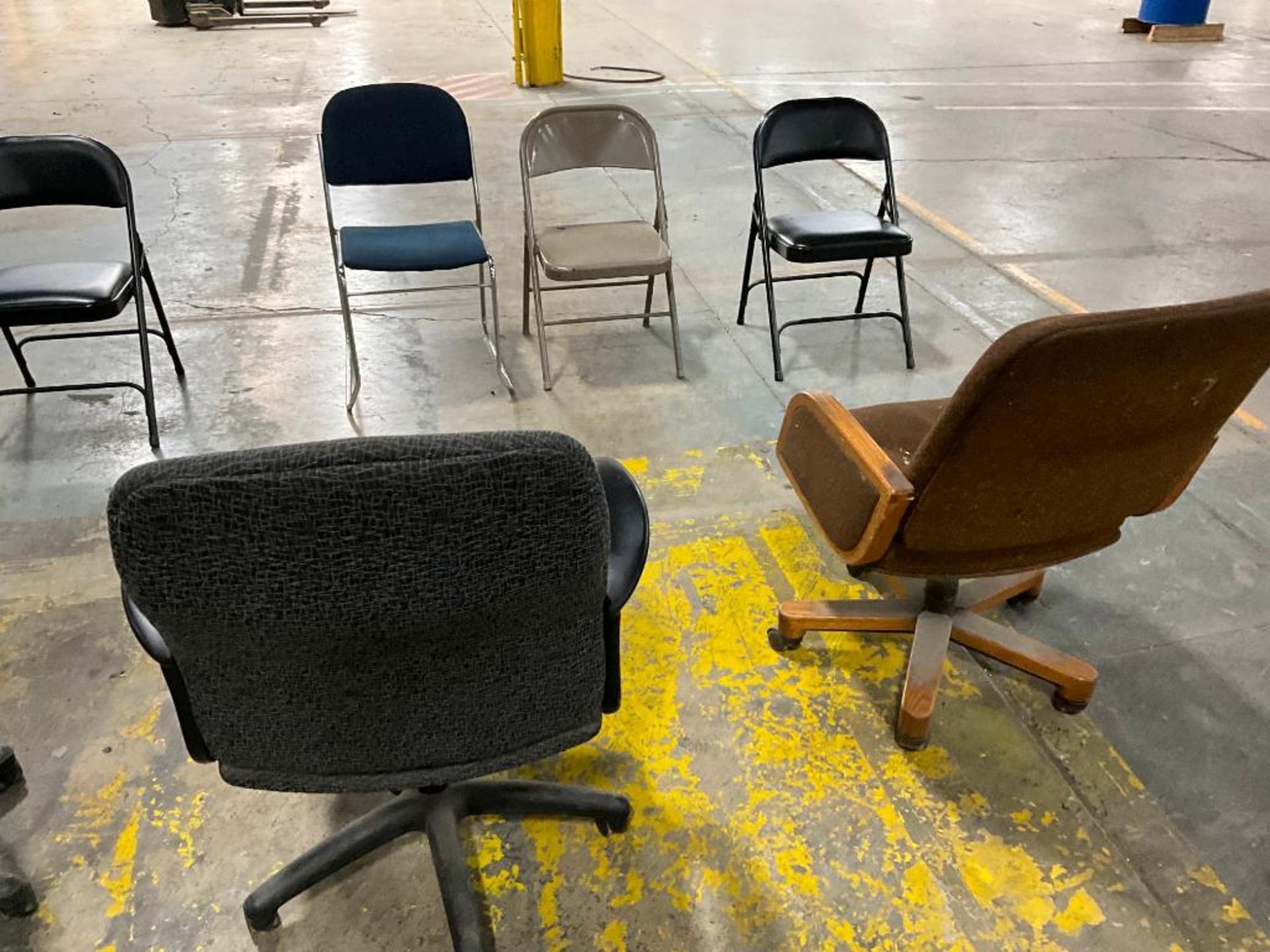 (30) Assorted Office & Folding Chairs - Image 2 of 14