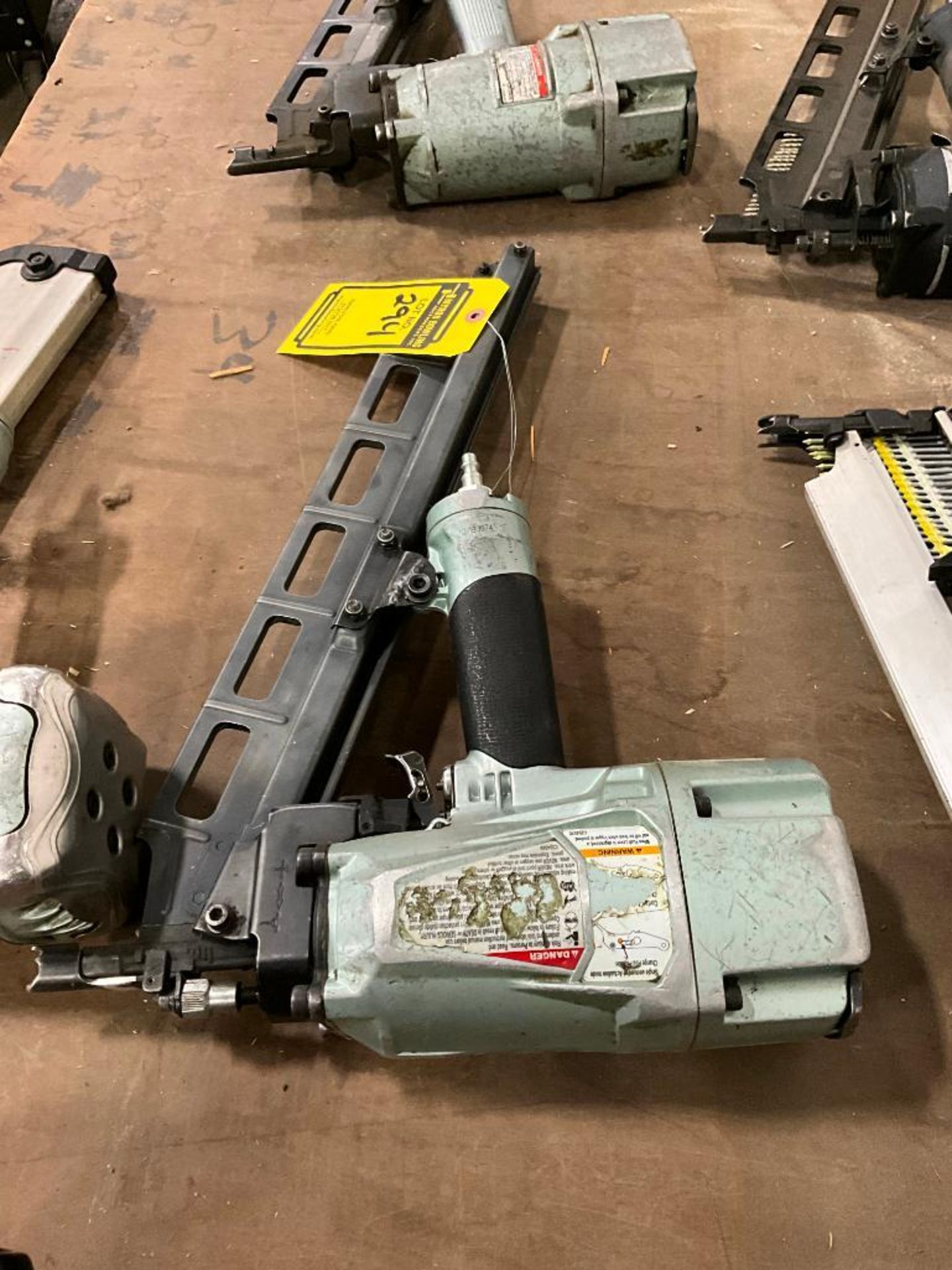 (12) Assorted Nail Guns; Hitachi NR90AE(s), Everwin SN50S5, Everwin PN80 - Image 13 of 27