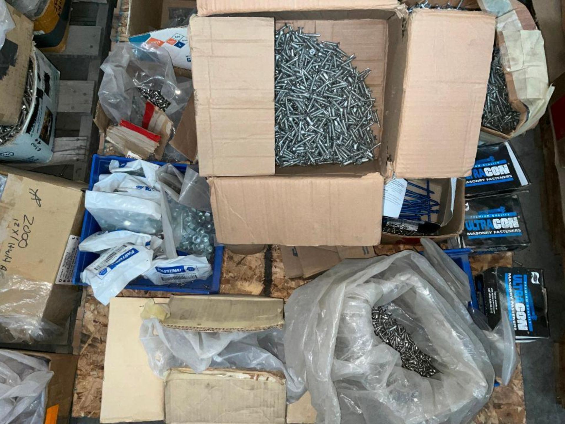 (30) Pallets of Concrete Anchors, Washers Flat & Lock, Nuts, Allen Head Bolts, Acorn Nuts, Threaded - Image 108 of 165