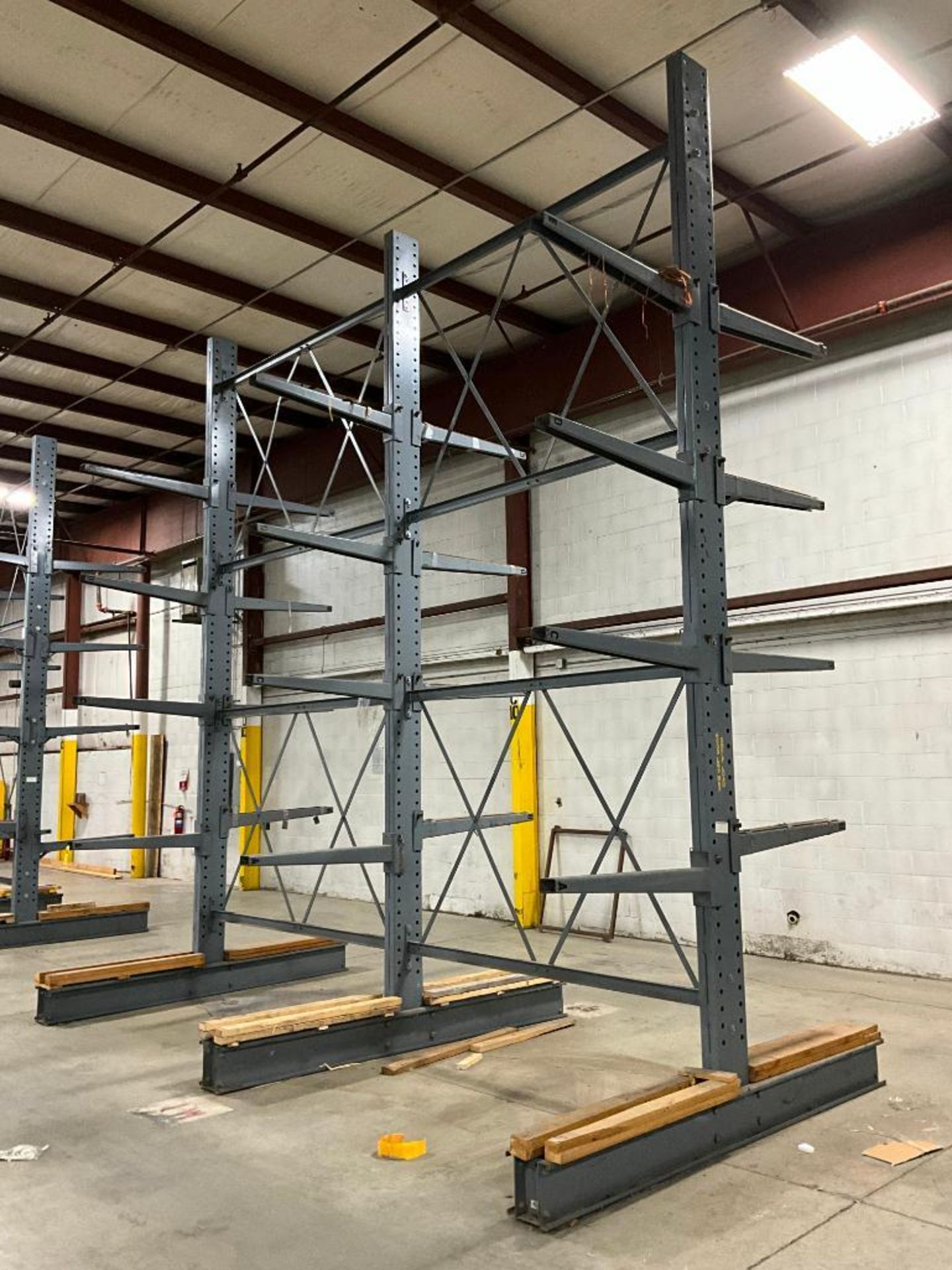 (1) Steel Rack, 214 H x 200" W x 107" D - Image 6 of 20