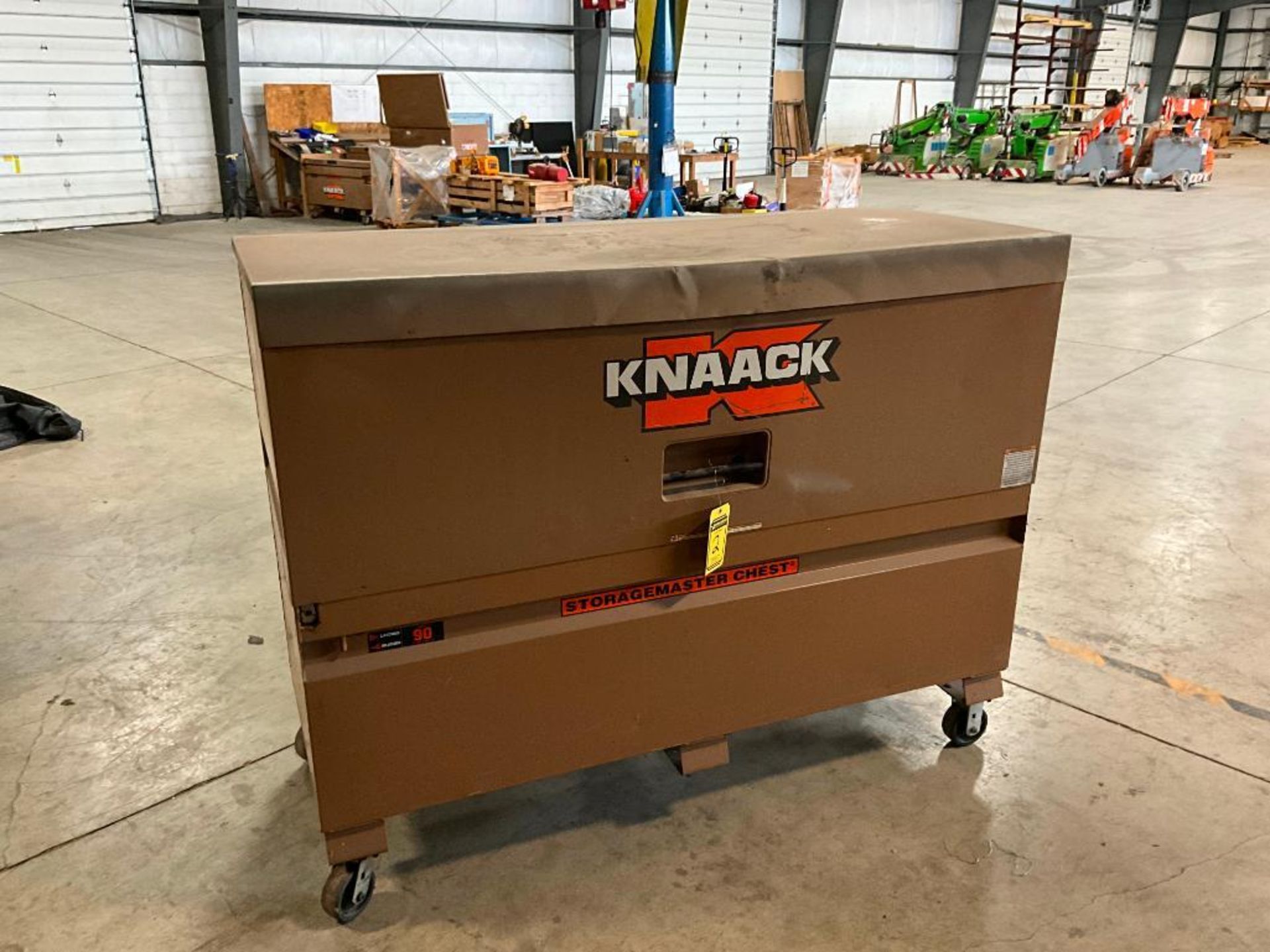 Knaack Gang Box w/ Contents, 30" L x 72" W x 56" H