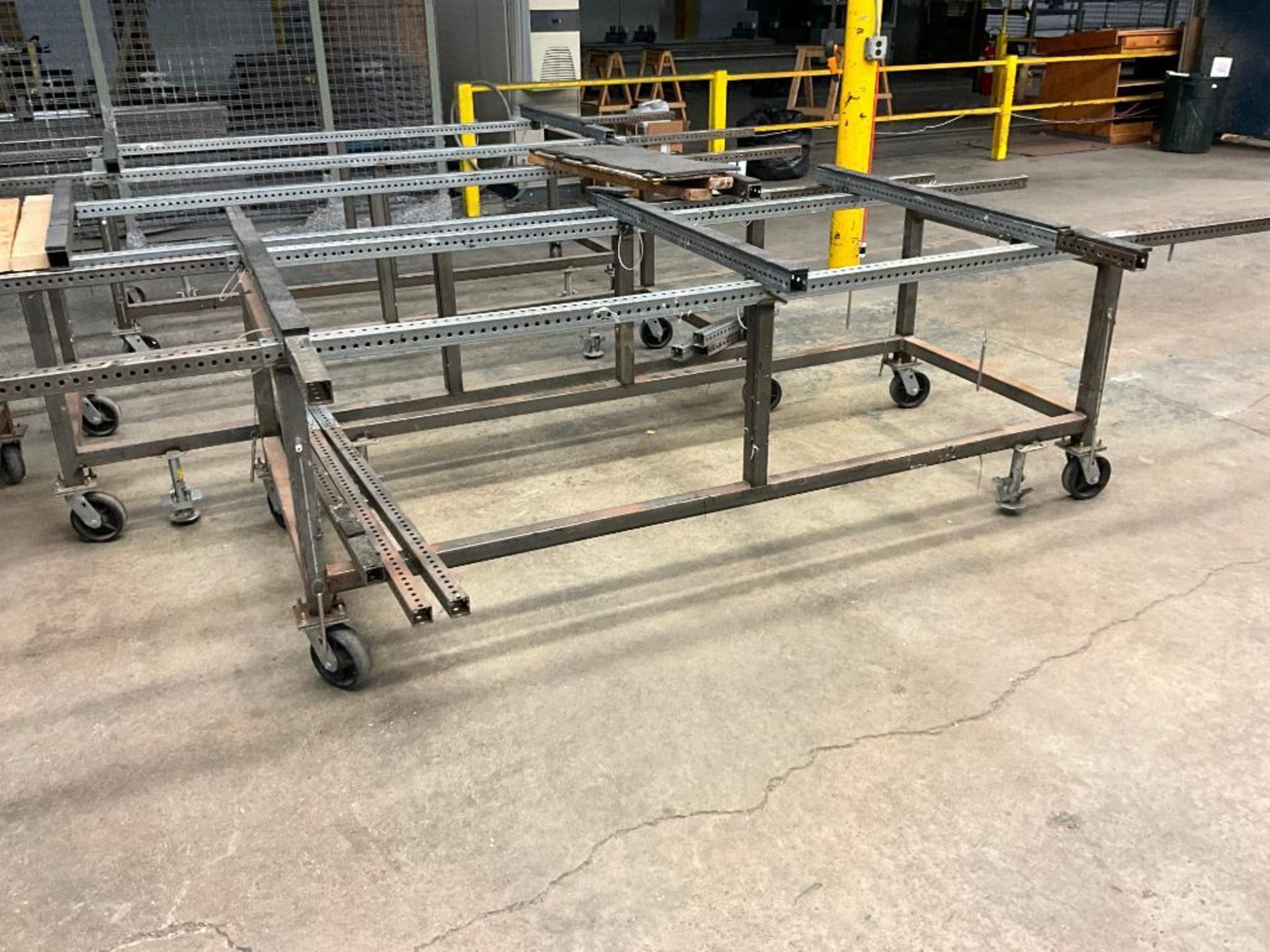 (25) Material Carts on Casters, 39" H x 131" W x 48" D - Image 5 of 14