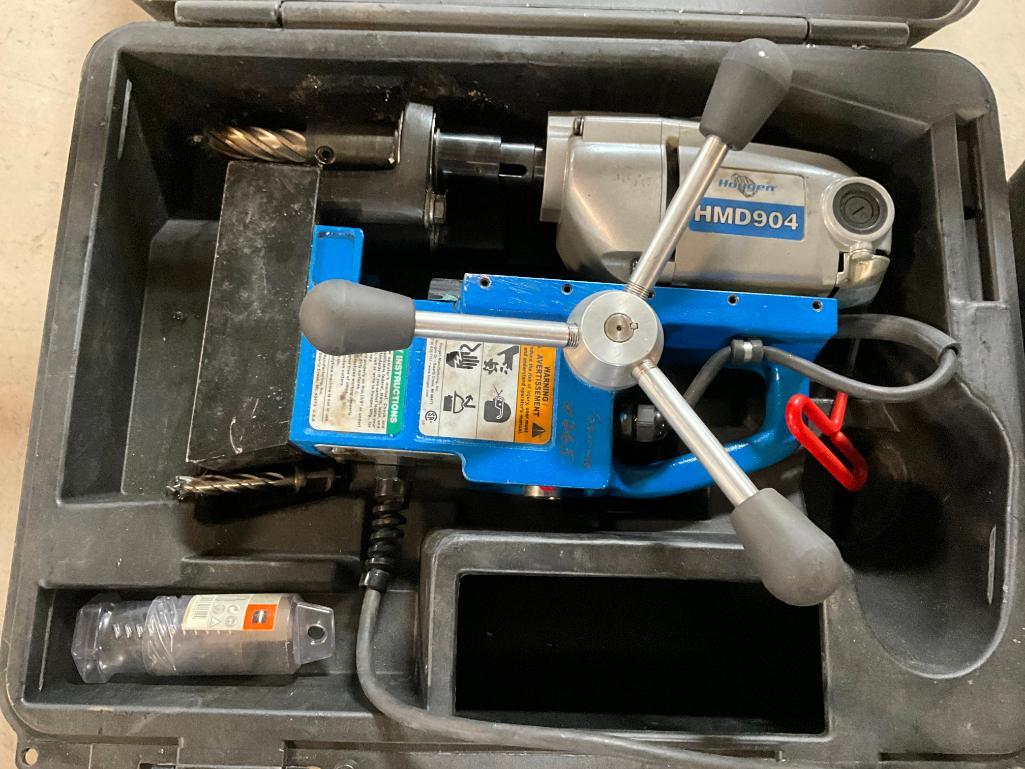 (2) Hougen Mag Drills, Model HMD150