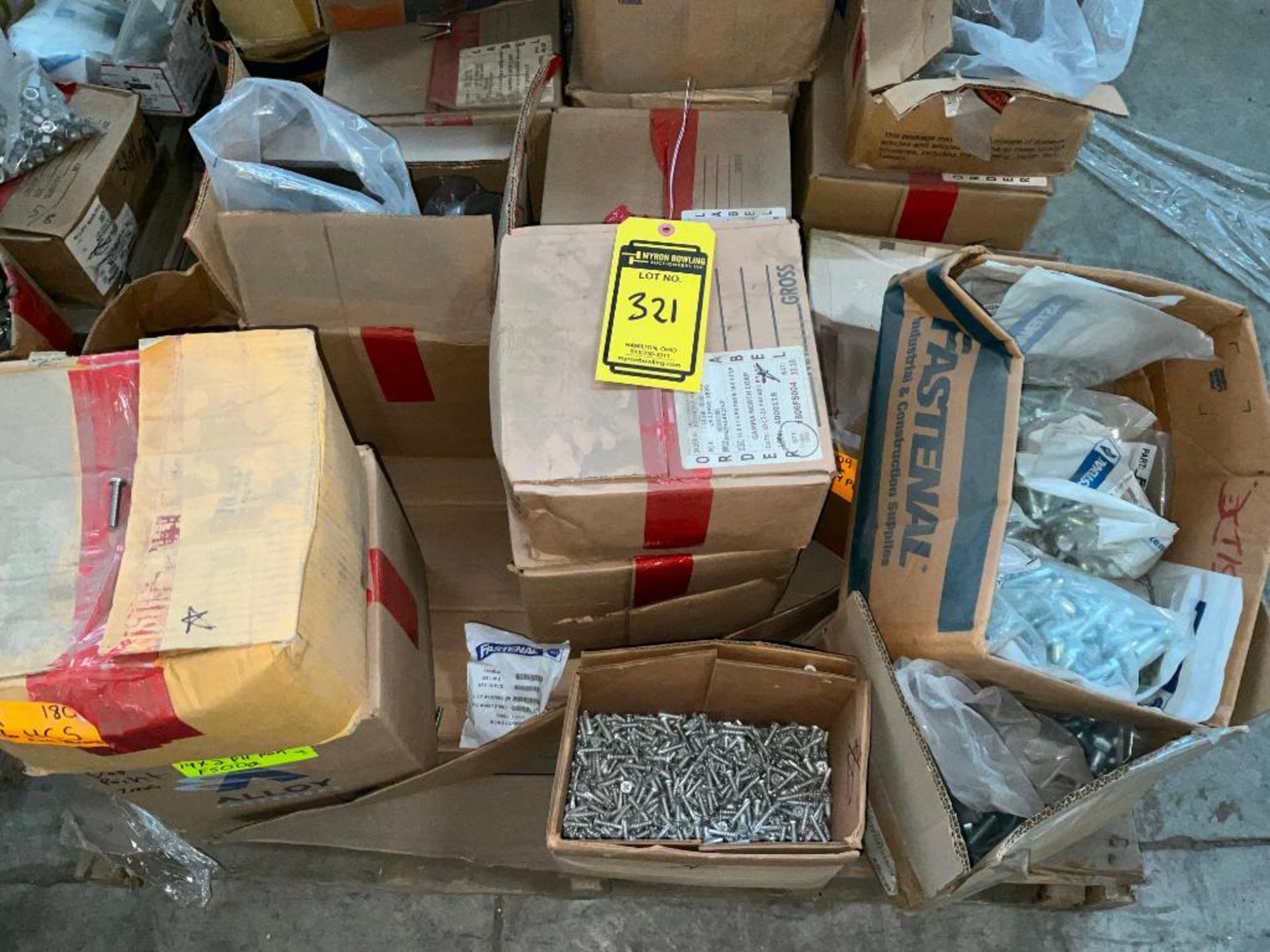 (30) Pallets of Concrete Anchors, Washers Flat & Lock, Nuts, Allen Head Bolts, Acorn Nuts, Threaded - Image 94 of 165