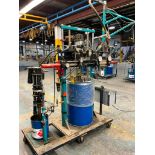 H&G Industries International Inc. Adhesive Dispensing System, Model 427AG3005, 50% Adhesive in Drum