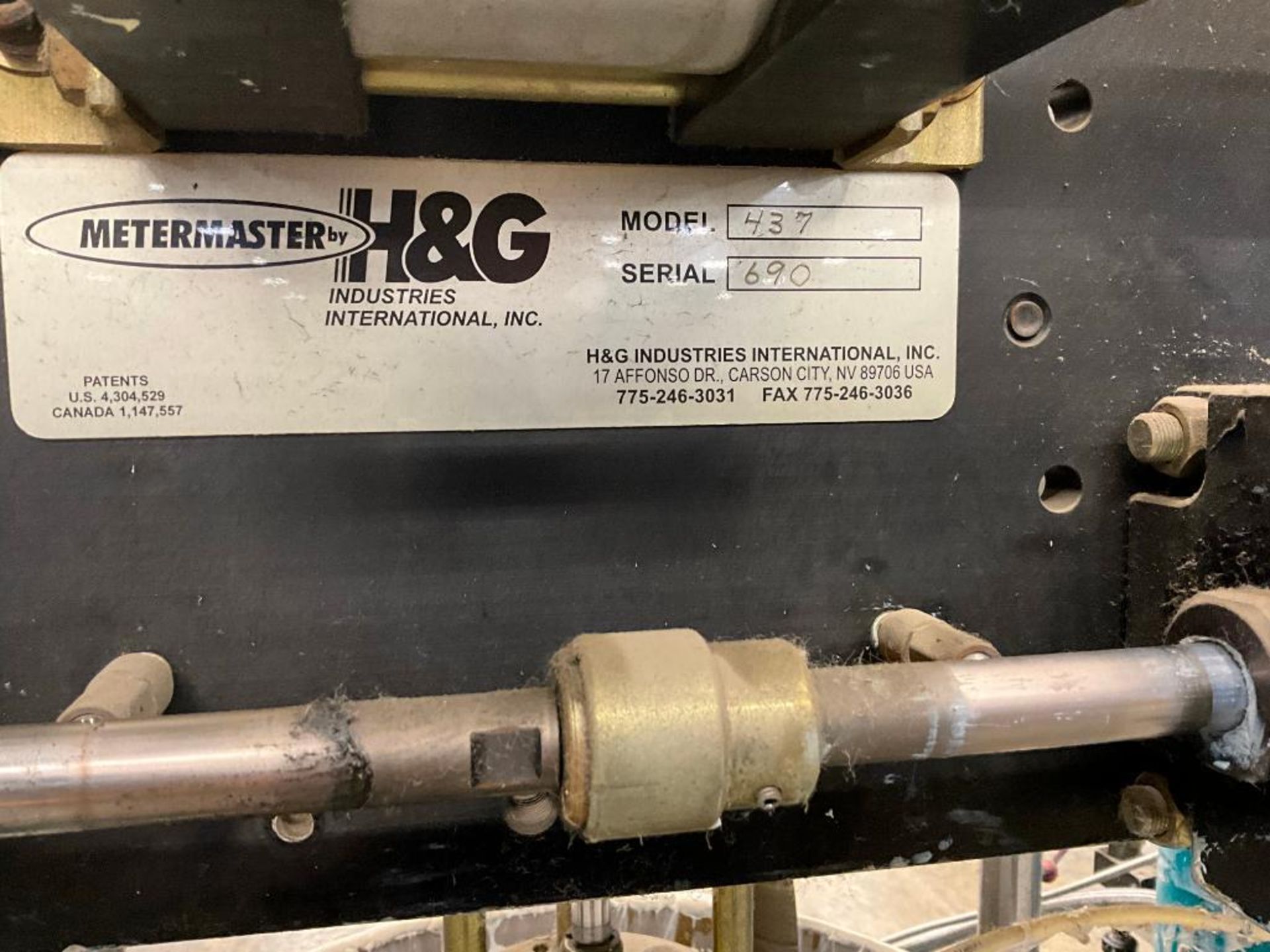 H&G Industries International Inc. Adhesive Dispensing System, Model 437, 25% Adhesive in Drum - Image 16 of 29