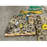 Tie Down Straps, Loading Straps, up to 8,400 LB. Cap., Rope