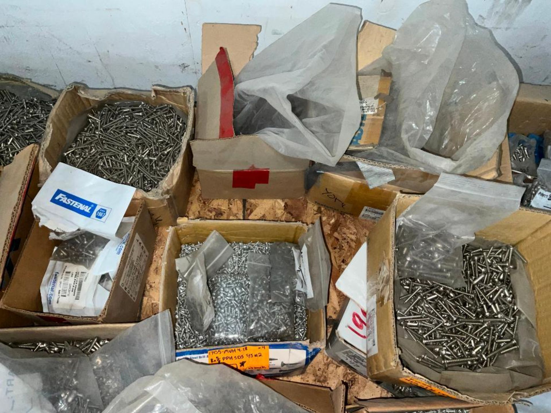 (30) Pallets of Concrete Anchors, Washers Flat & Lock, Nuts, Allen Head Bolts, Acorn Nuts, Threaded - Image 34 of 165