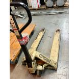 Crown 5,000 LB. Pallet Jack ($15 Loading fee will be added to buyers invoice)