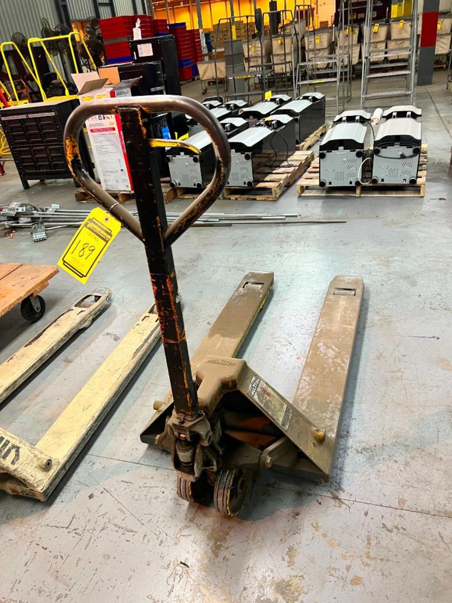 Multiton 5,000 LB. Pallet Jack ($15 Loading fee will be added to buyers invoice)