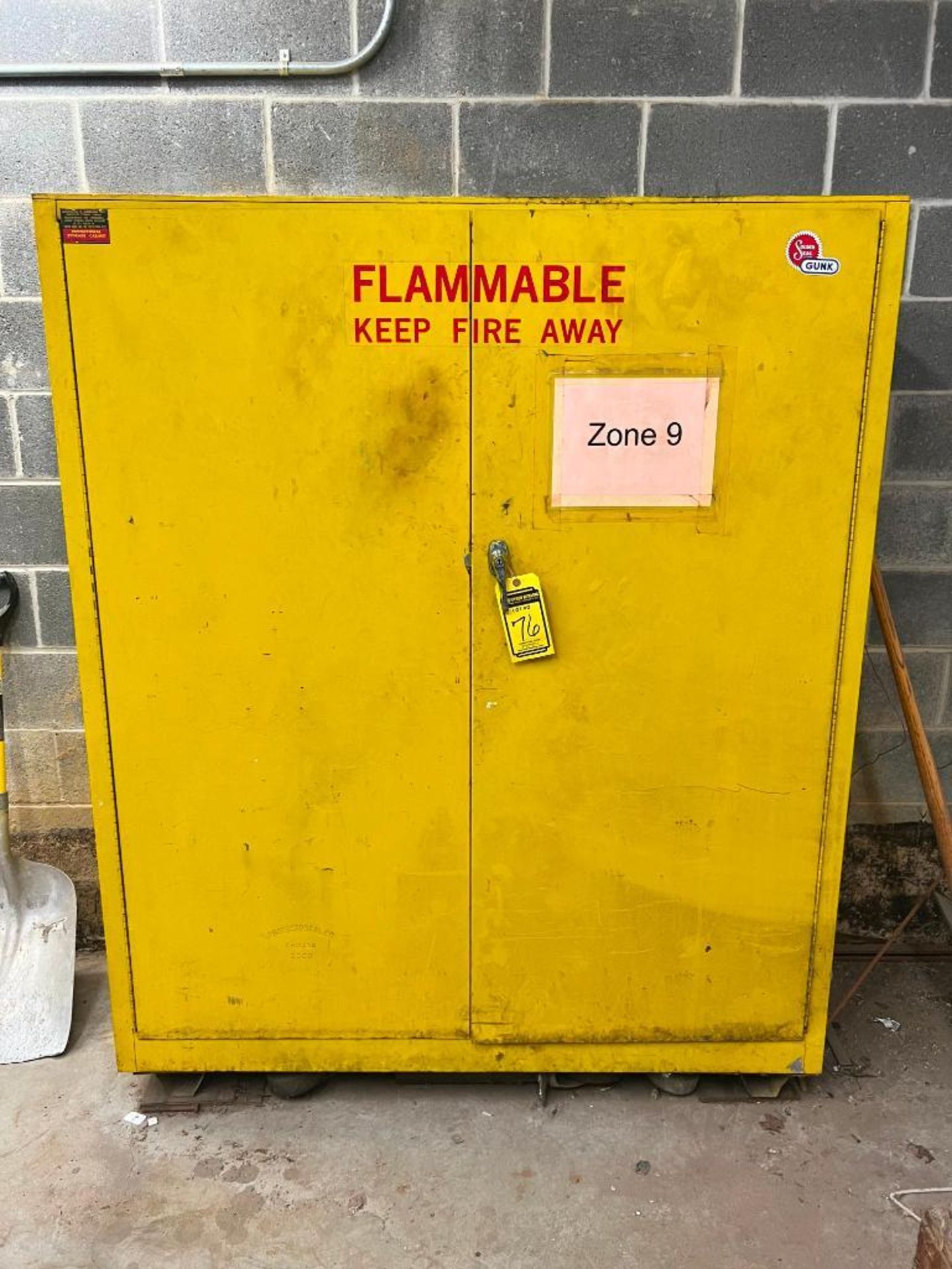 Protectoseal Flammable Storage Cabinet ($20 Loading fee will be added to buyers invoice)