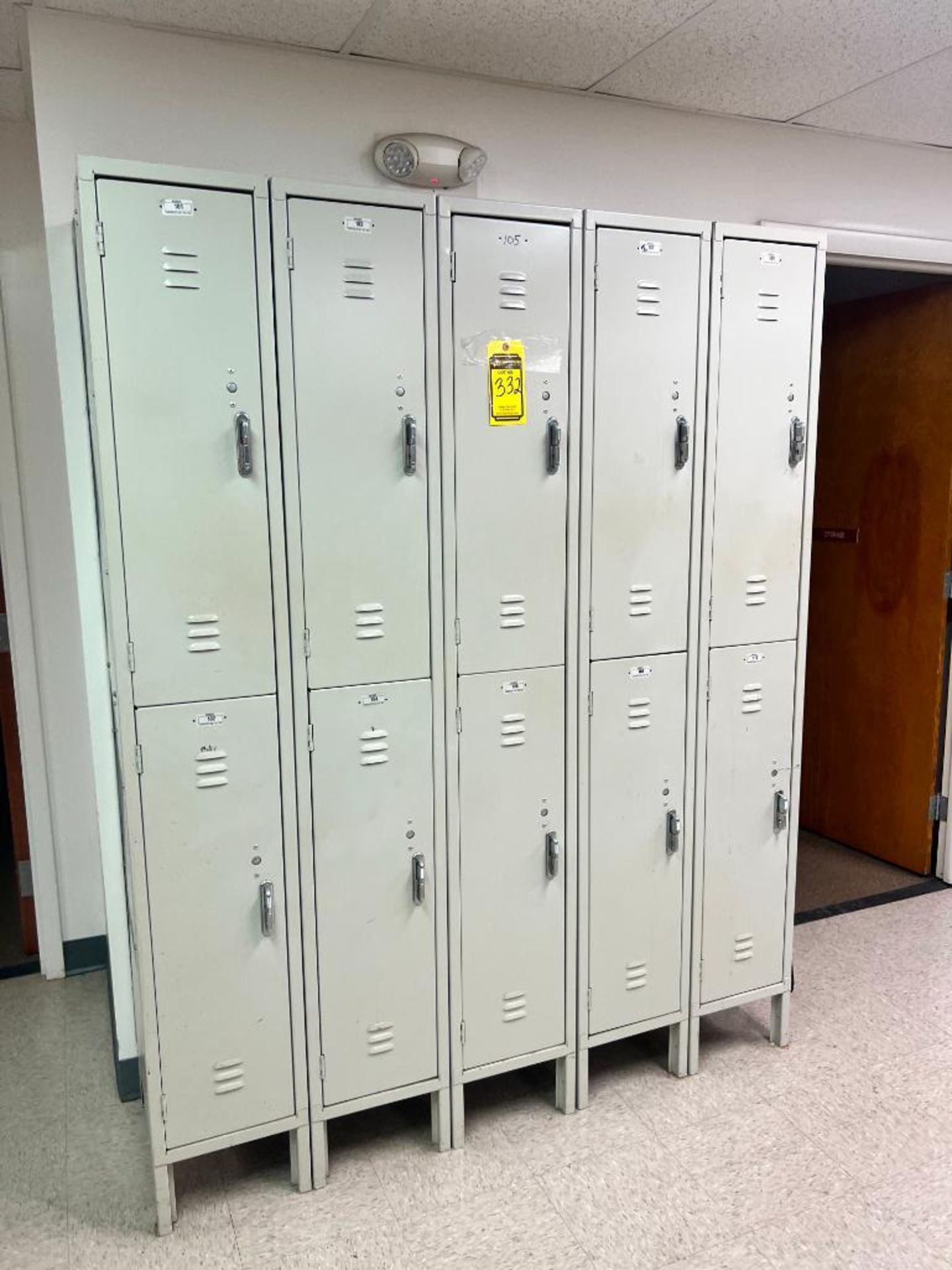 (10) Wesco Lockers ($50 Loading fee will be added to buyers invoice)