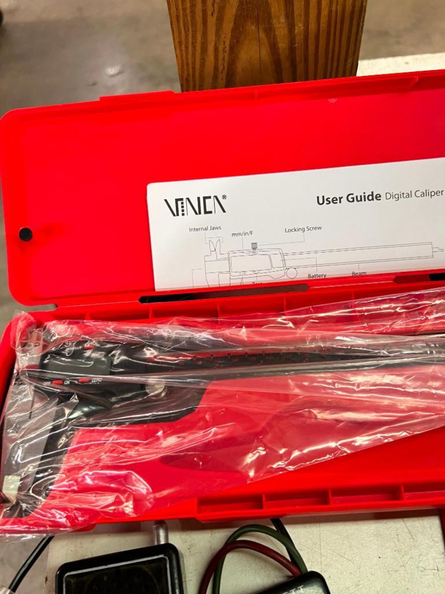 (New) Vinca Digital Caliper, 0-12", & Triplett Corporation Fox & Hound Wire Tracker - Image 3 of 3