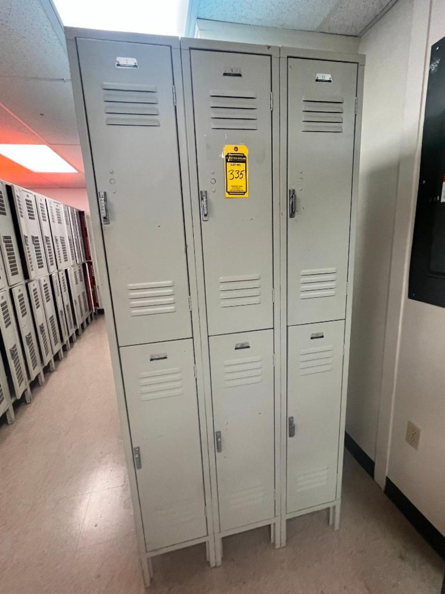 (6) Penco Lockers ($25 Loading fee will be added to buyers invoice)