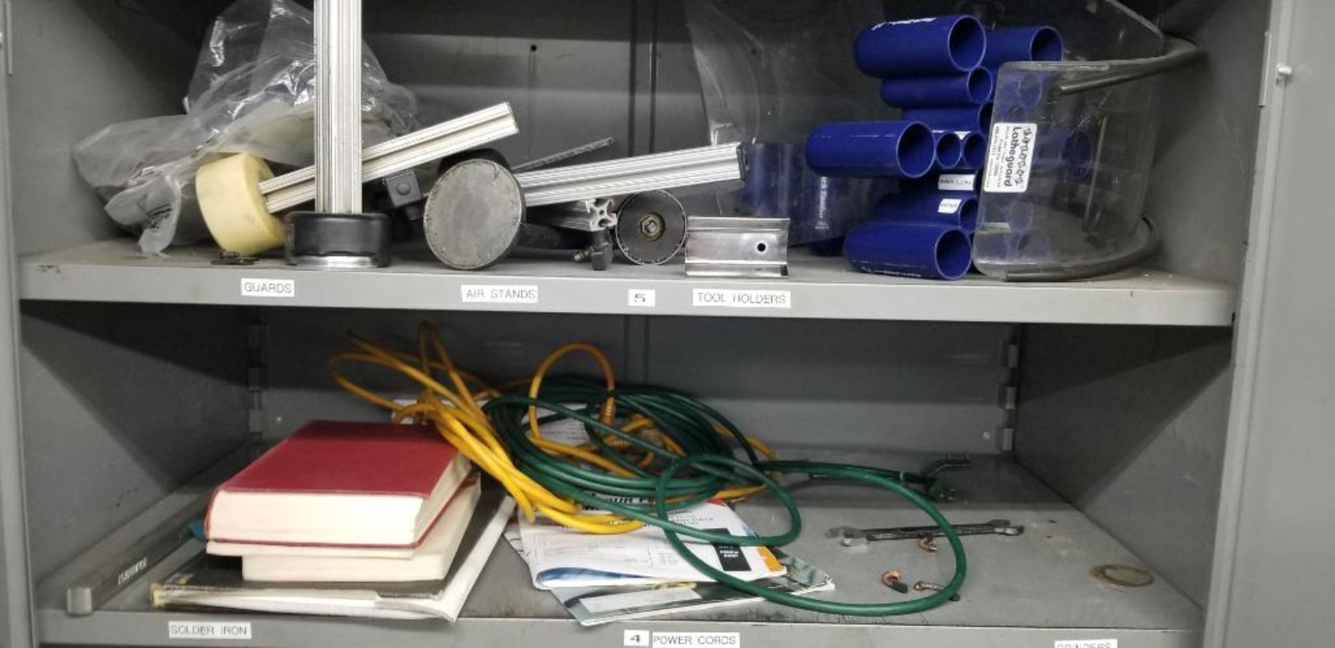 Metal Storage Cabinet w/ Content of Assorted Tool Holders & Epoxy Applicators - Image 4 of 5