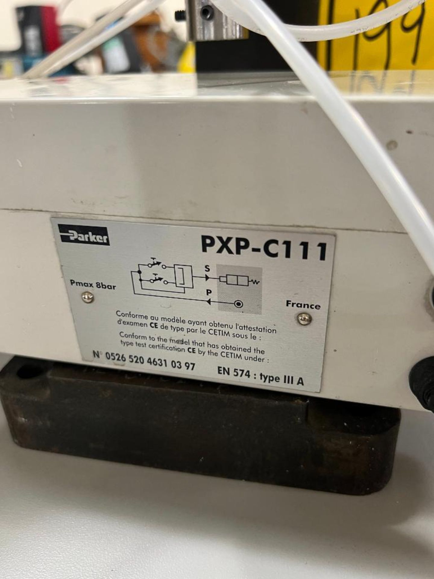 Custom Pneumatic Press w/ Parker PXP-C111 Control Unit - Image 4 of 5