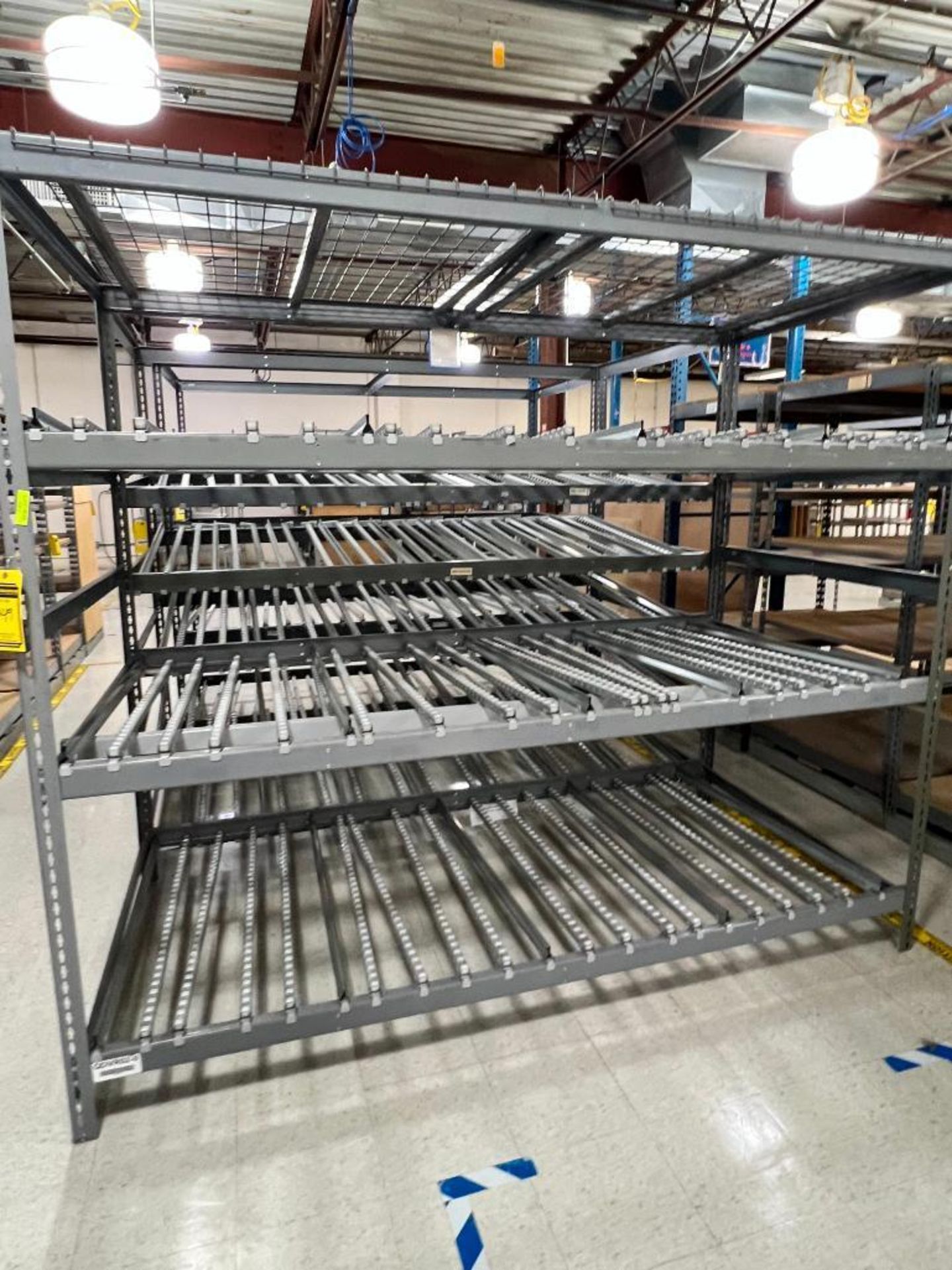 Global Industrial Flow Racking System, 48" x 96" x 84" H